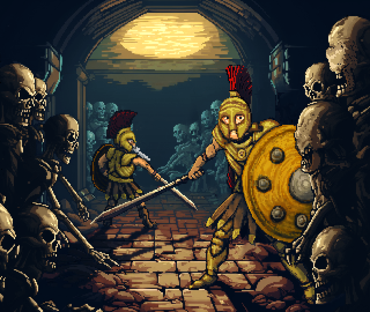 2.5D Platformer Rogue Like game. Icarus and Deadualus take on the Labyrinth.